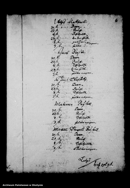 image.from.unit.number "Kirchen-Rechnung in Deutsch Eylau"