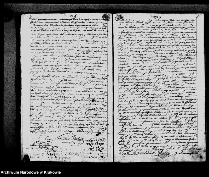 image.from.unit.number "Księga Aktow Zapowiedzi Małzenstw i Rozwodow. Gminy Wyznania Moyzeszowego. Synagogi Kazimierskiey przy Krakowie na Rok 1814"