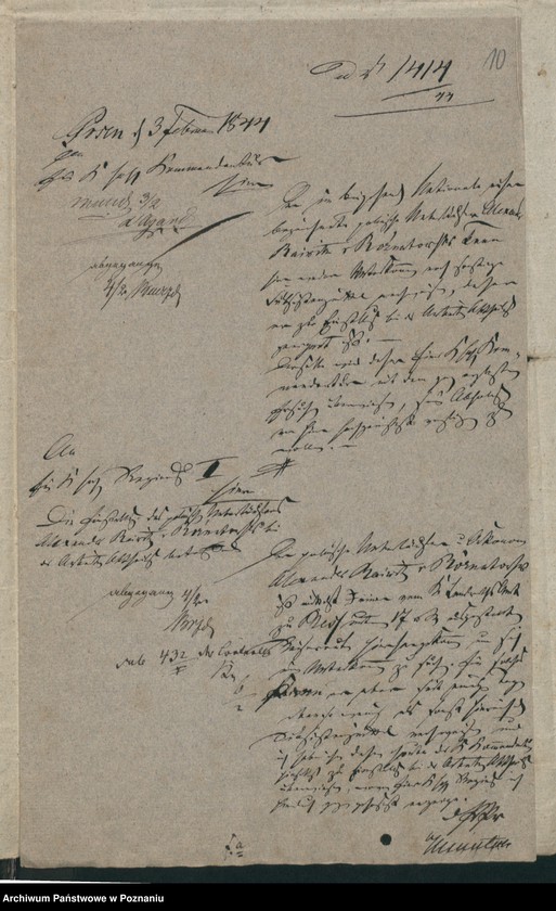 Obraz 13 z jednostki "A. betr. Josef Rowiński, Alexander Raiwitz Rożnatowski, Jesidorius von Rożnowski"