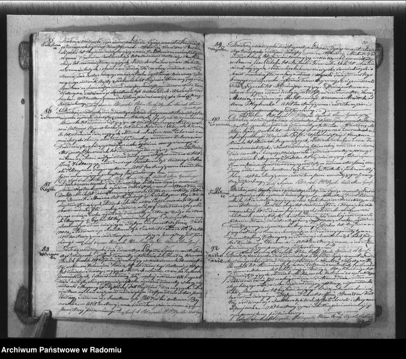 image.from.unit.number "Książka Duplikat Akt Cywilno - Religijnych Parafij Wysoka w okręgu Szydłowieckim Powiecie Opoczyńskim Gubernij Sandomierskiey na rok 1843 sporządzony"