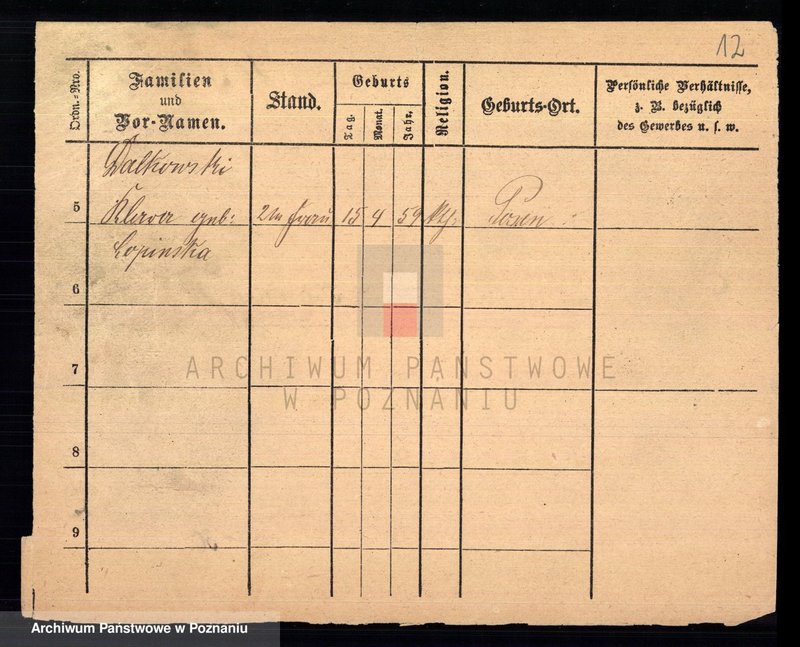 Obraz 14 z jednostki "Dalkowski - Danielewicz"