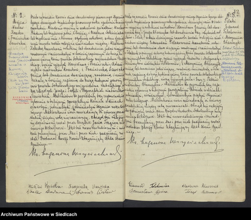 Obraz 15 z jednostki "Akta małżeństw - unikat [Wpisy zaczynają się od aktu nr 39 z dnia 15 października 1930 roku, zakończono na akcie nr 70 z dnia 16 października 1935 roku]"