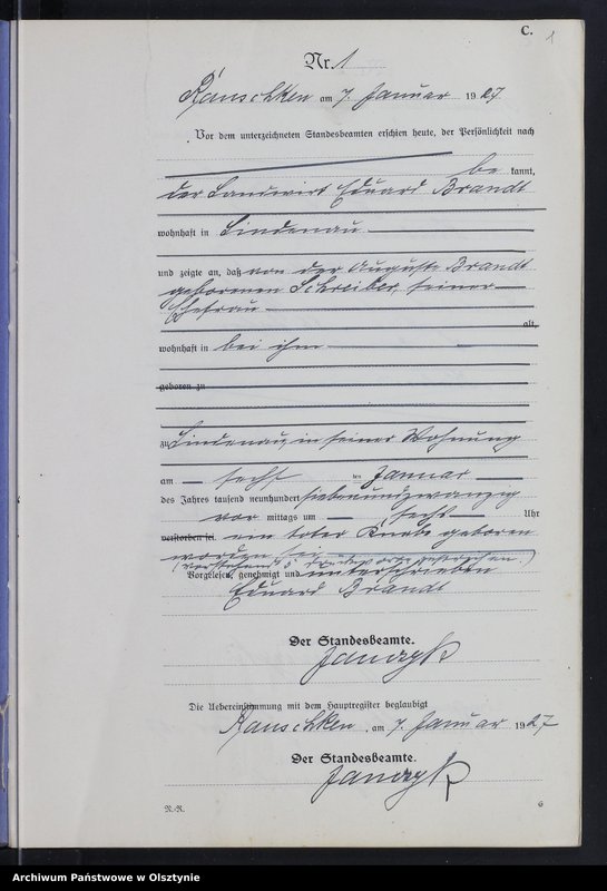 image.from.unit.number "Sterbe-Register /Neben-Register/ Nr 1 - 44"