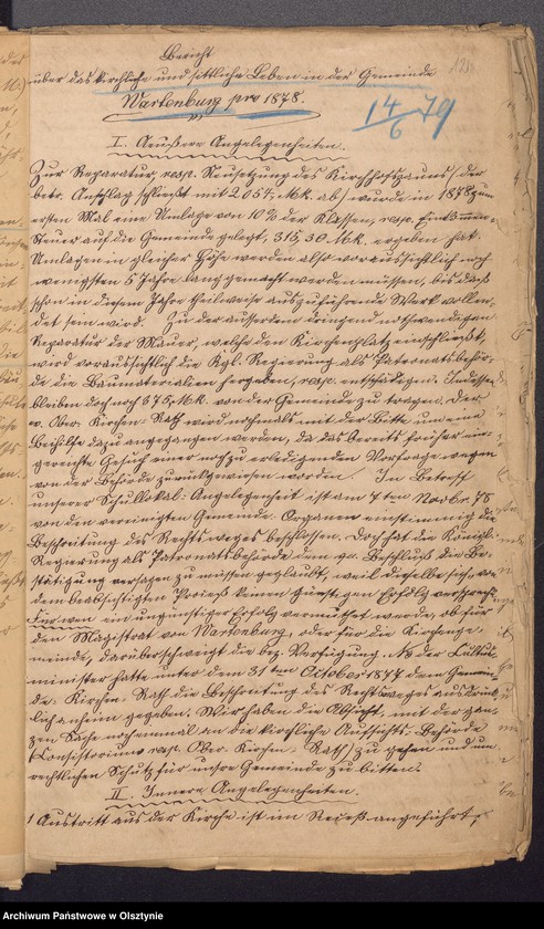 image.from.unit.number "Berichten über der kirchlichen und sittlichen Zustande des Kirchspiels"