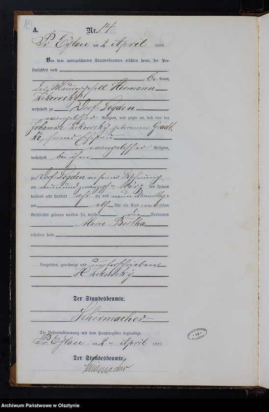 image.from.unit.number "Geburts-Neben-Register Nr 1 - 40"