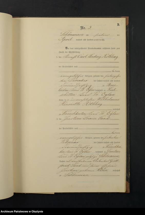 image.from.unit.number "Heiraths-Neben-Register Nr 1 - 14"