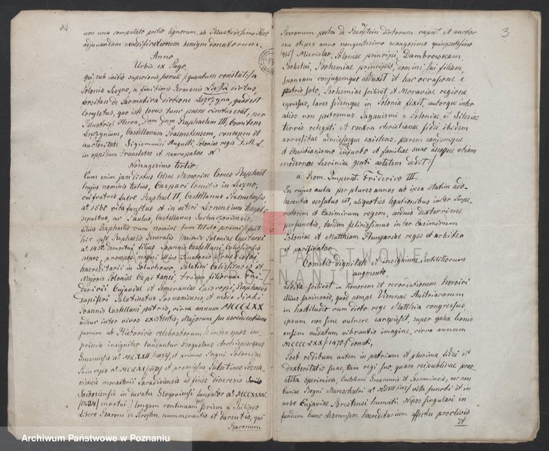 Obraz 4 z jednostki "C. Treść z dokumentów z 1639 i 1660 znajdujących się w Kuli ratuszowej wieży"