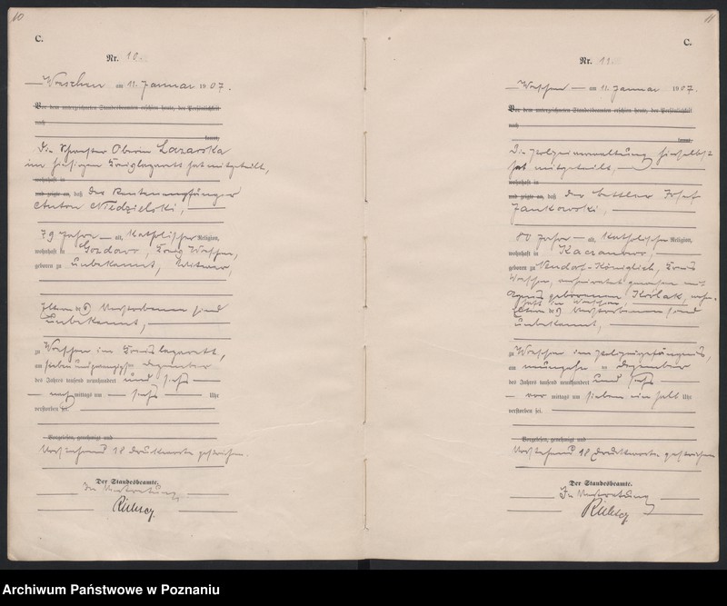 Obraz 8 z jednostki "Sterbe-Haupt-Register"