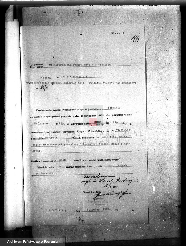 image.from.unit.number "Majętność Boszków, pow. krotoszyński Gorzelnia rolnicza O. Czartoryskiego"