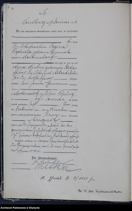 image.from.unit.number "Geburts-Haupt-Register Nr 1 - 355"