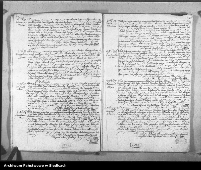 Obraz 15 z jednostki "Akta urodzin, małżeństw, zgonów"