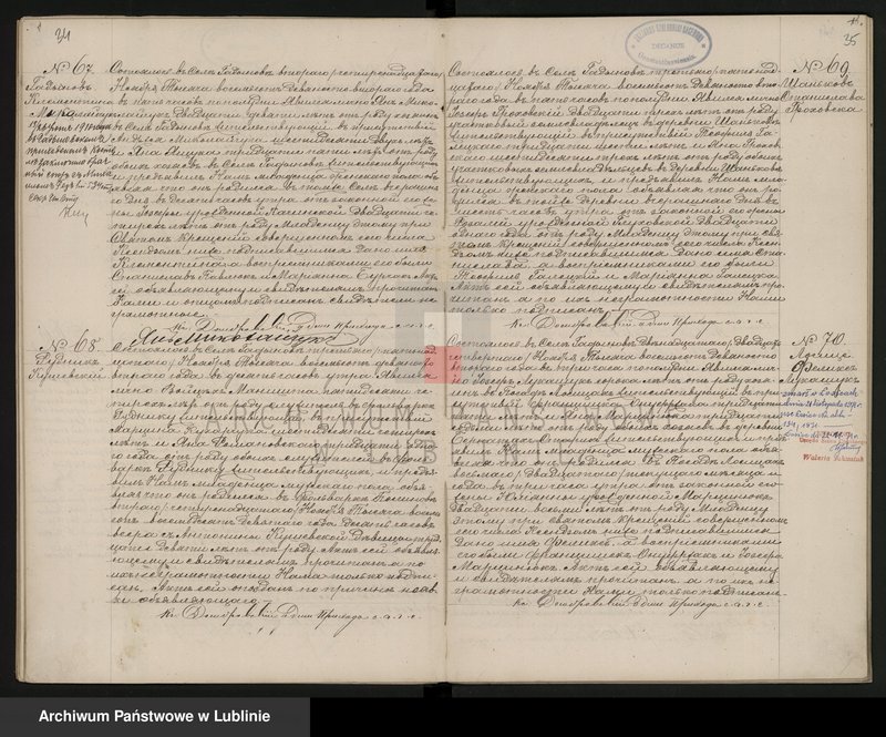 image.from.unit.number "Księga urodzeń, małżeństw i zgonów"