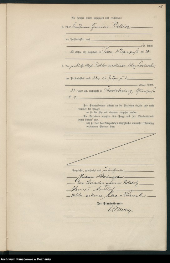 Obraz 18 z jednostki "Księga miejscowa małżeństw"