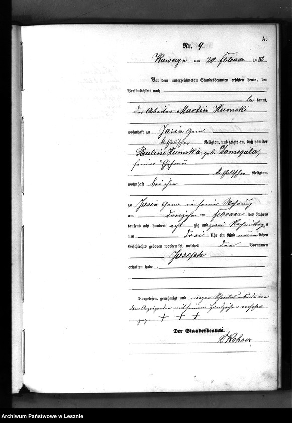 Obraz 12 z jednostki "[Księga urodzeń]"