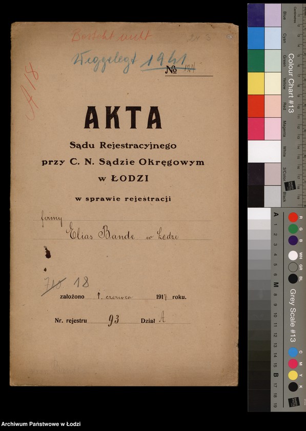 Obraz 2 z jednostki "Elias Bande- skład żelaza, wyrobów żelaznych i artykułów technicznych"