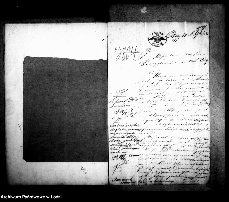 Obraz 17 z jednostki "Akta tyczące się zakładu bielnikowego"