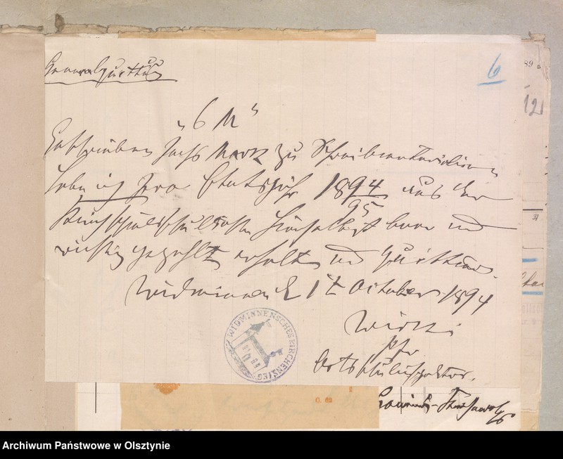 image.from.unit.number "Einnahme und Ausgabe Beläge der Kirchspiels Schulkasse zu Widminnen"
