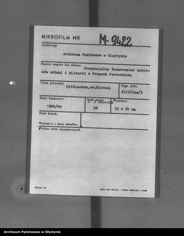 image.from.unit.number "Dittlacken, evangelische Kirche"