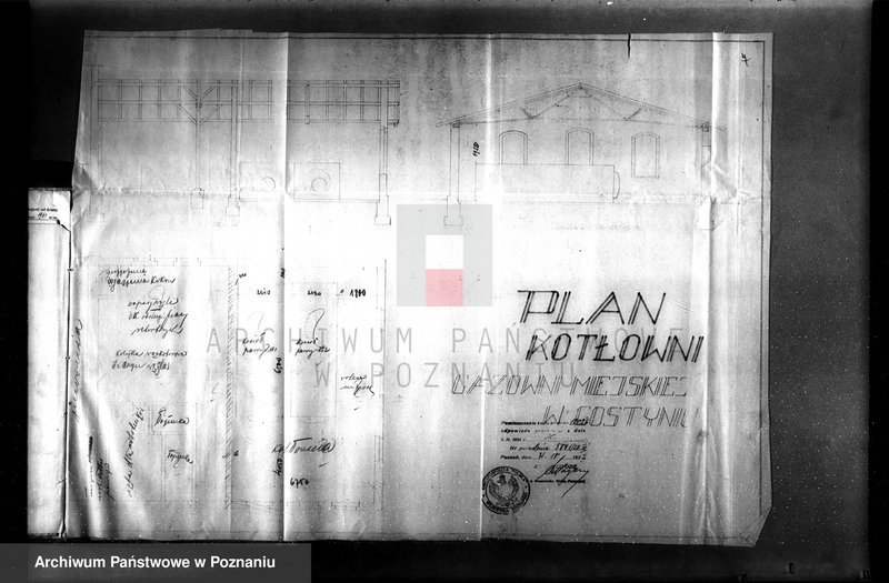 Obraz 13 z jednostki "Warsztat W. Mańkowskiego w Gostyniu kocioł wulkanizacyjny nr woj. kotła 6408"