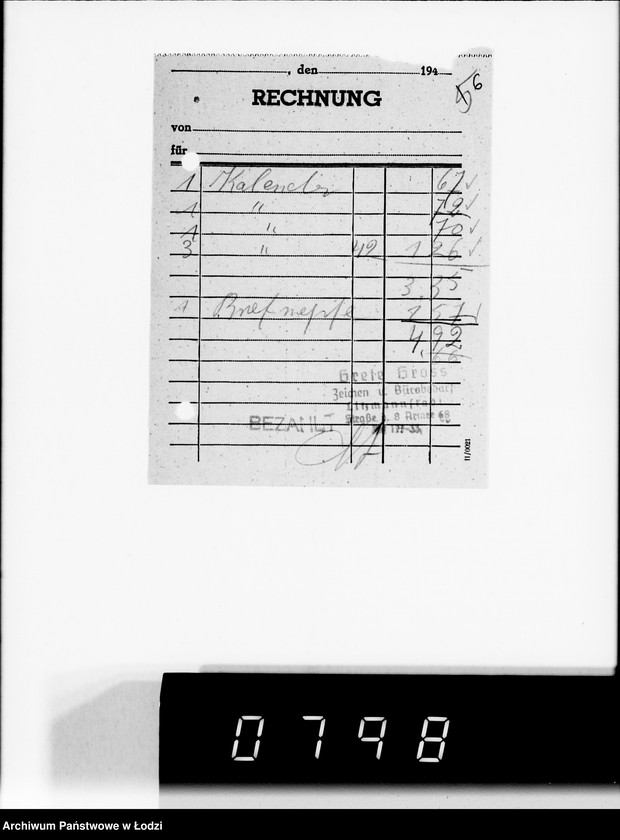 Obraz 11 z jednostki "Medikamente für das Getto"