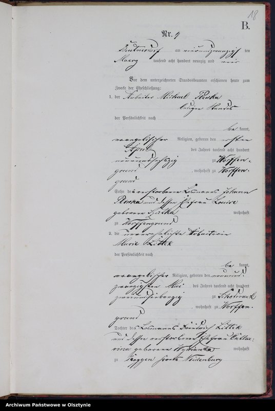 image.from.unit.number "Heiraths-Haupt-Register Nr 1 - 36"