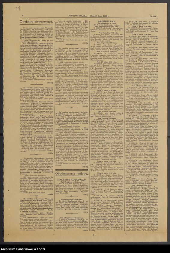 Obraz 13 z jednostki "Chaim Pinkwas Mandelbaum- sprzedaż pończoch i galanterii"