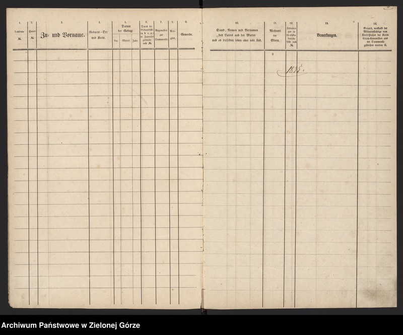 image.from.unit.number "Militair - Stammrolle von Dominium Großdorf nebst Vorwerke"