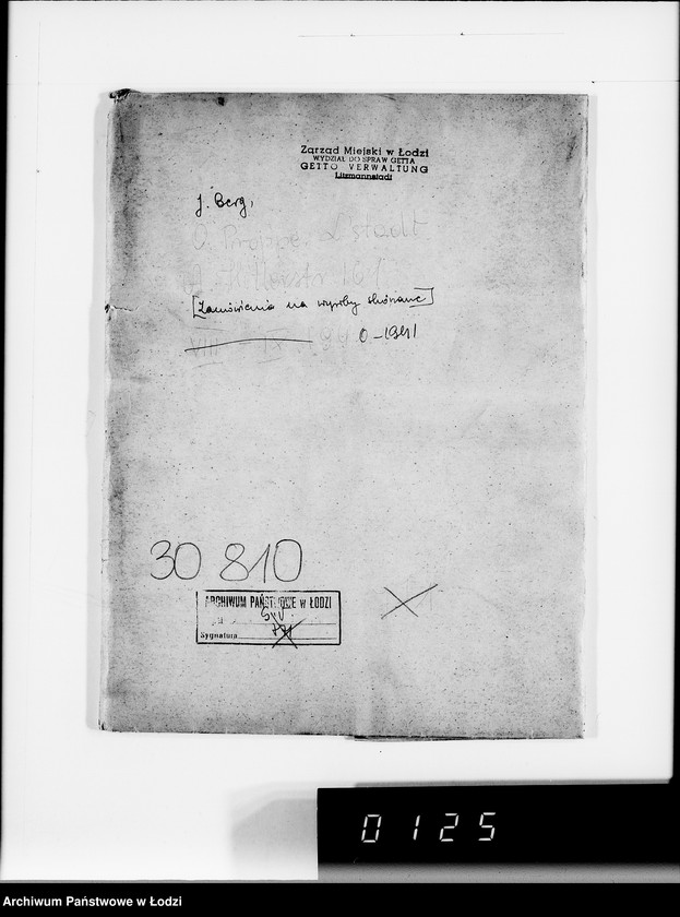 Obraz 4 z jednostki "J.Berg, O.Proppe L