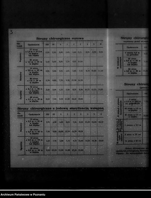 Obraz 9 z jednostki "Kwestionariusz zakładu "Catgut" /wytwórnia strun chirurgicznych i technicznych/"