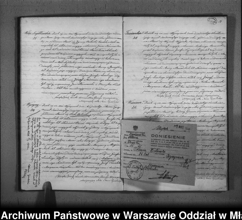 image.from.unit.number "Akta urodzeń, małżeństw i zgonów"