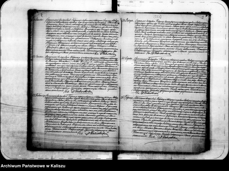 Obraz 16 z jednostki "Дубликатъ актовъ о родившихся, бракосочетавшихся и умершихъ"