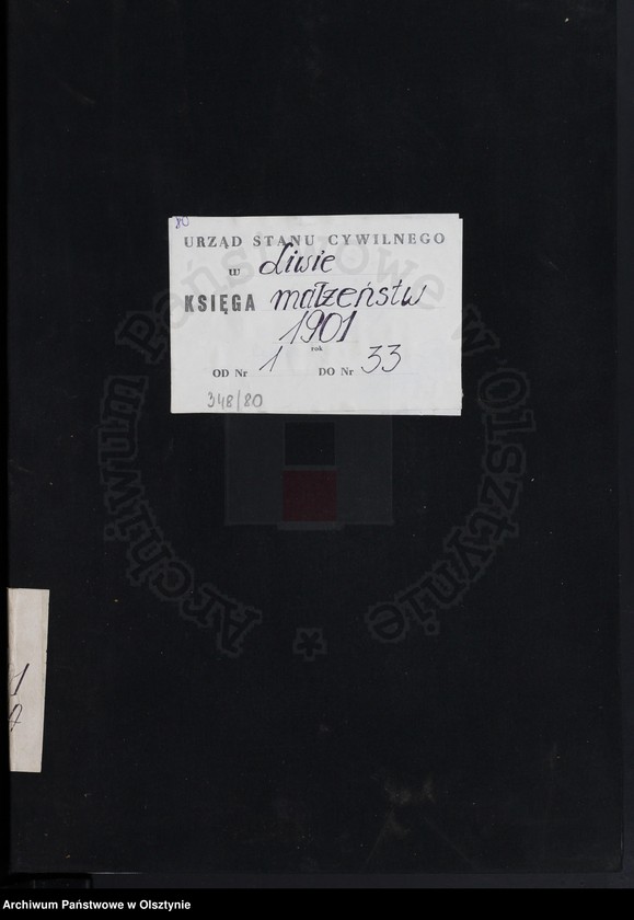 image.from.unit.number "Heiraths-Neben-Register Nr 1 - 33"