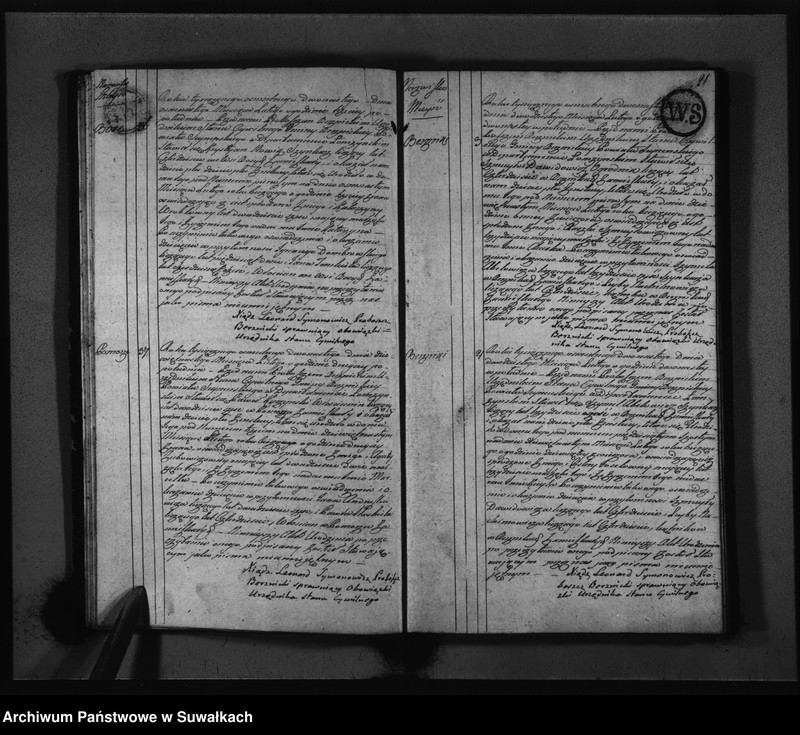 image.from.unit.number "Akta Urodzonych w Gminie Berznickiey od 1 Stycznia R-u 1812"