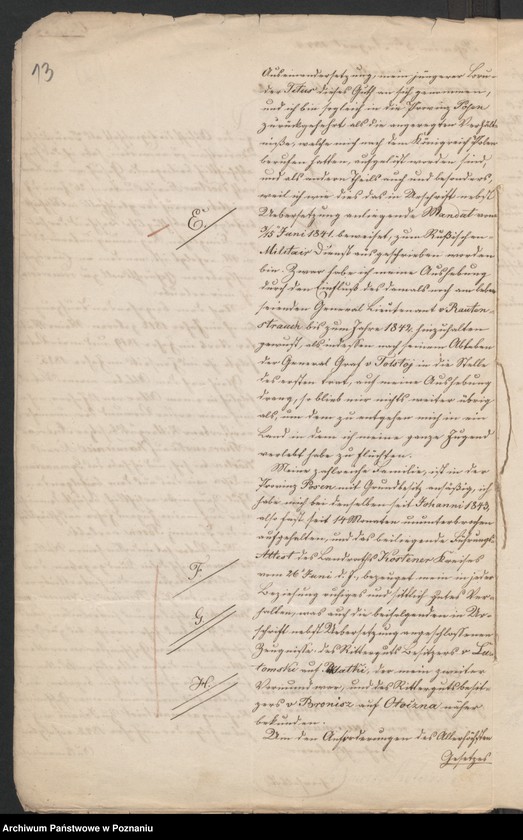 Obraz 16 z jednostki "A. betr. Xawer von Kotarski"