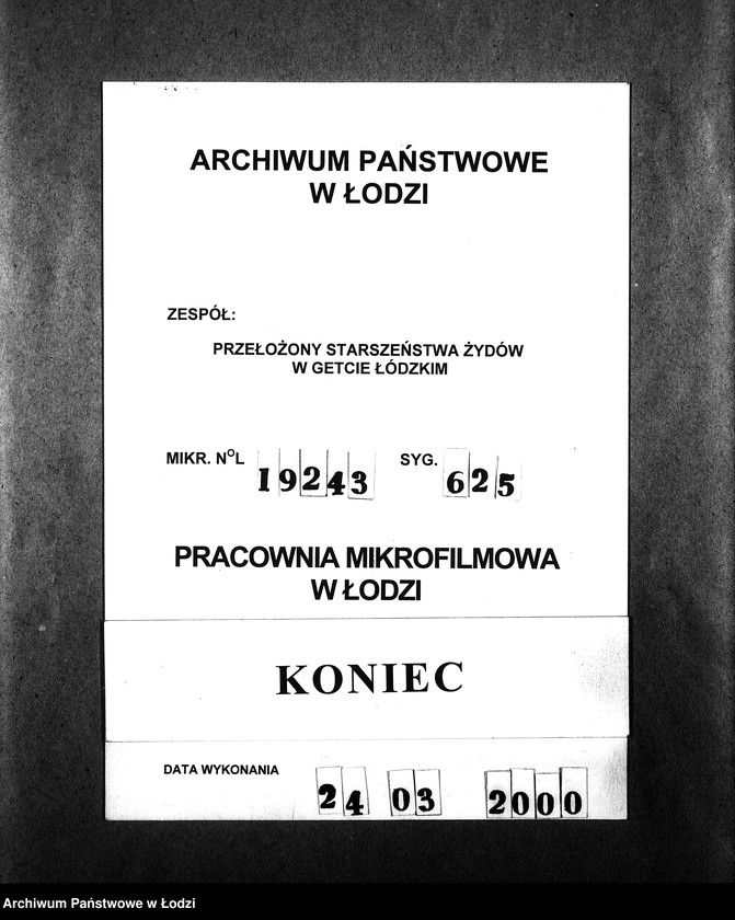 Obraz 12 z jednostki "Kuchnia 464 ul. Kaufmana 24 [Działalność kuchni, raporty]"