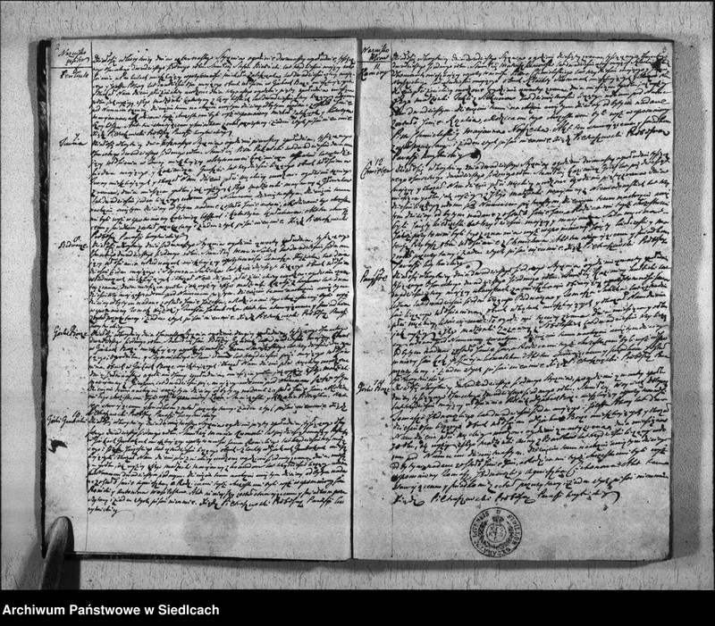 Obraz 4 z jednostki "Akta urodzin, małżeństw, zgonów"