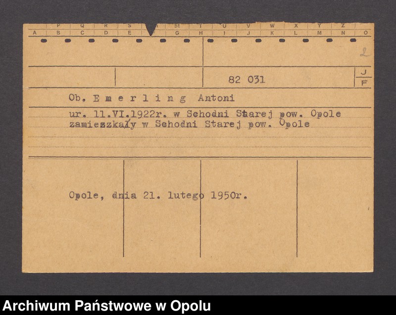 Obraz 4 z jednostki "[Jaworski Emanuel, Hindenburg]"