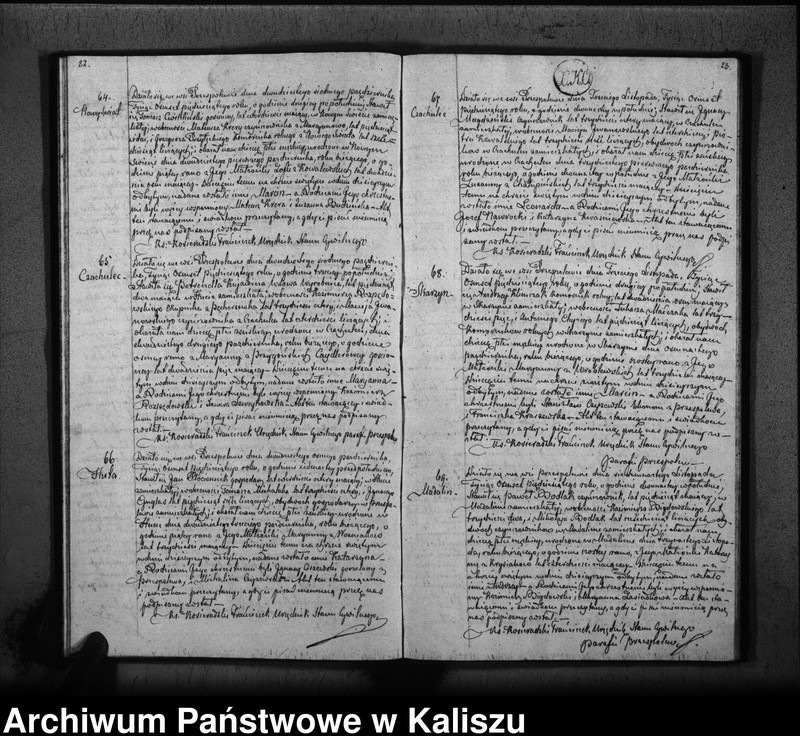 Obraz 14 z jednostki "Księga duplikat urodzonych, zaślubionych i zmarłych"