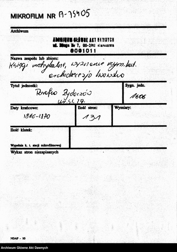 image.from.unit.number "Parafia: Żydaczów. Dekanat: Stryj. Ekstrakty z księgi metrykalnej urodzeń, ślubów i zgonów dla miasta Żydaczów i wsi: Turady, Iwanowce, Cucułowce, Pczany, Pokrowce, Wołcniów, Międzyrzecze,Krużki, Bereźnica Królewska*, Żurawków*, Młyniska*, Zabłotowce*, Rogóźno, Zarogóźno."
