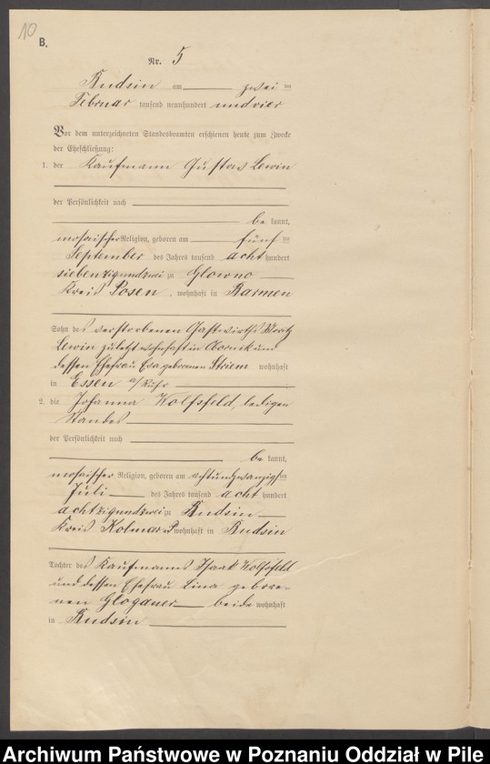 image.from.unit.number "Księga małżeństw"