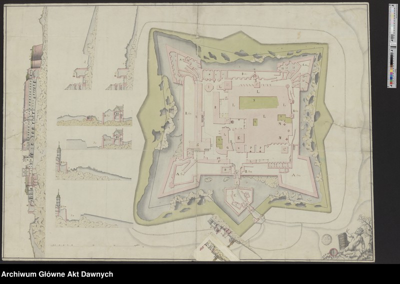 image.from.unit "Plan sytuacyjny fortecy Jasnogórskiej"