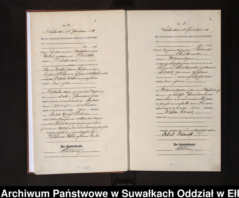 image.from.unit.number "Geburts-Haupt-Register des Königlichen Preussischen Standes-Amtes Nikolaiken Kreis Sensburg"