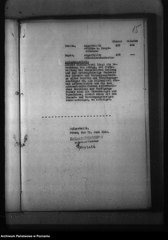 Obraz 19 z jednostki "Geschäftsverteilungsplan (dla księgowości)"