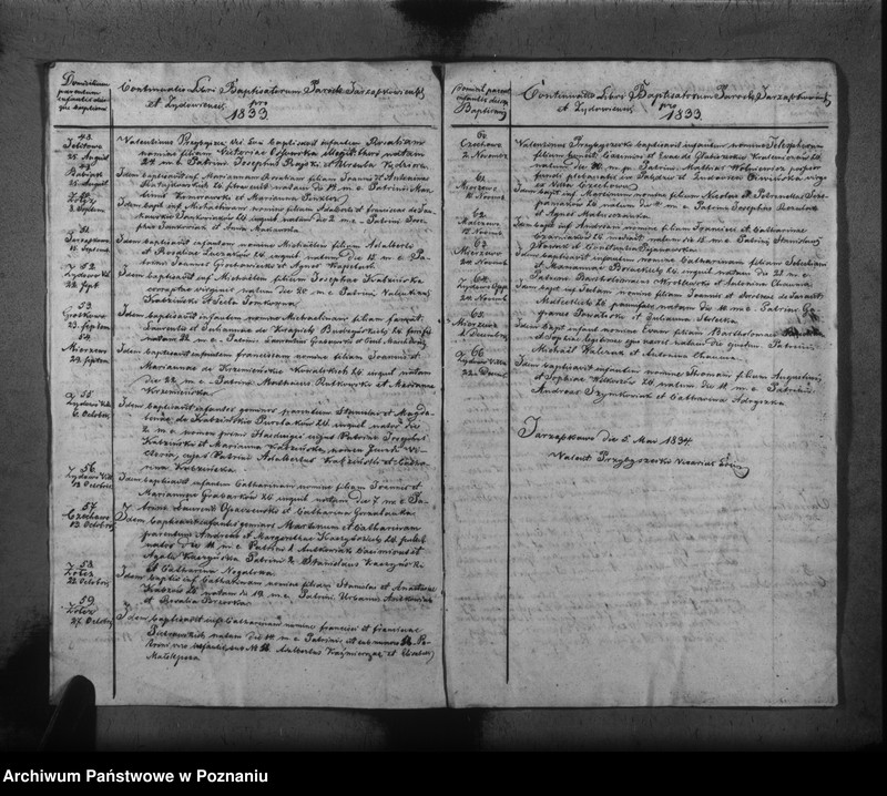 Obraz 5 z jednostki "Liber baptisatorum, copulatorum, mortuorum"