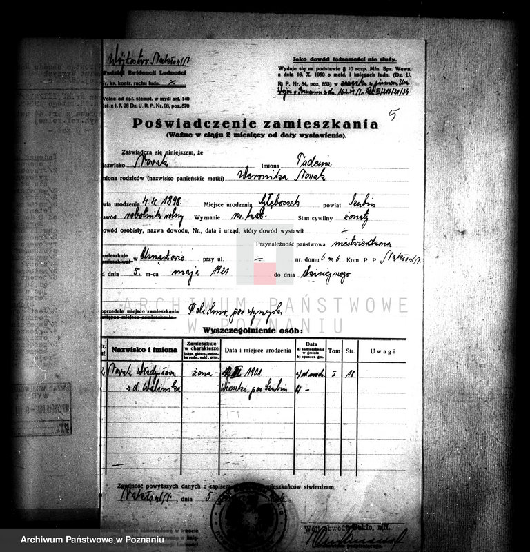 Obraz 9 z jednostki "Odprawy z art. 44 ustawy o reformie rolnej Chrząstowo powiatu wyrzyskiego"