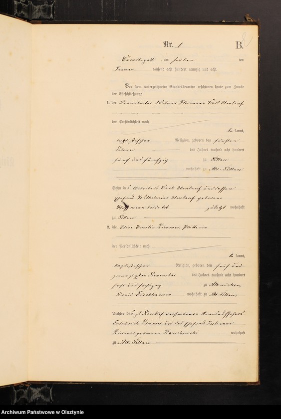 image.from.unit.number "Heiraths-Haupt-Register Nr 1 - 29"