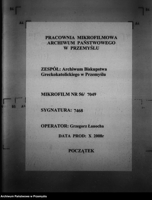 image.from.unit.number "[Kopie ksiąg metrykalnych parafii Kormanice z filiami Darowice, Fredropol (dekanat Niżankowice)]"