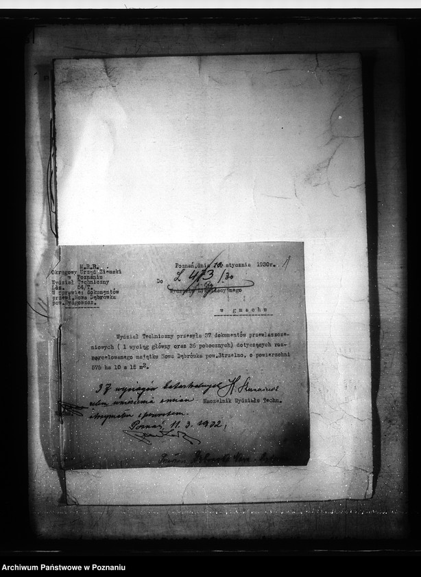 Obraz 5 z jednostki "Przewłaszczenie majątku Dąbrówka Nowa powiatu bydgoski"