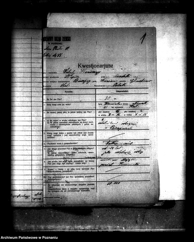 Obraz 5 z jednostki "Osada nr 16 w Kolnie powiatu międzychodzkiego Walenty Konieczny /osada parcelacyjna"