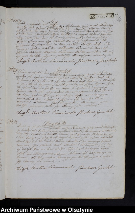 image.from.unit.number "Duplikat Aktów Urodzenia, Zaślubień, Zeńścia na Rok 1844 z Parafii Grzebskiej"